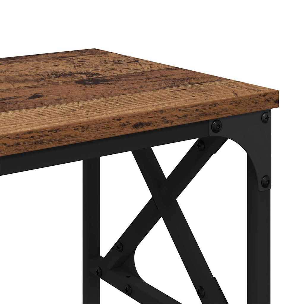 Meuble d'imprimante en bois recyclé 40 x 30 x 31 cm Matériau à base de bois