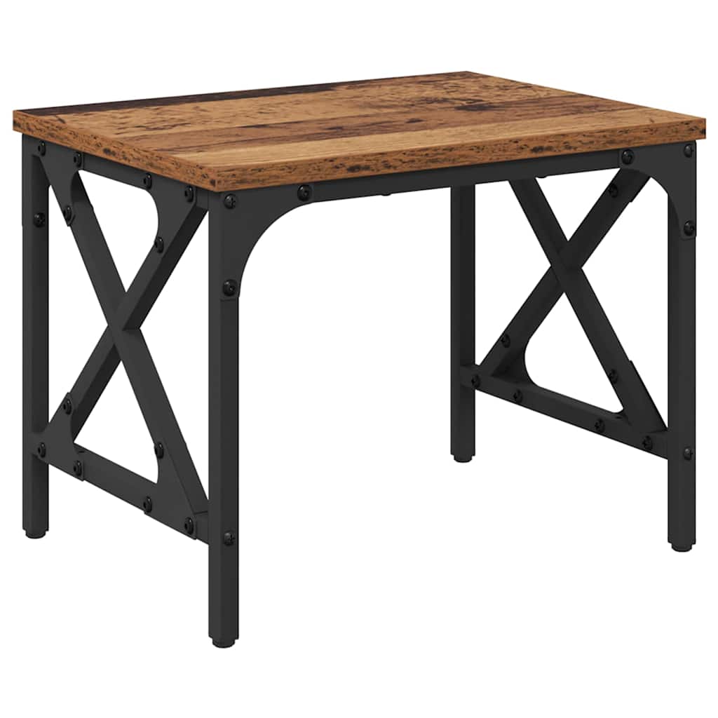 Meuble d'imprimante en bois recyclé 40 x 30 x 31 cm Matériau à base de bois