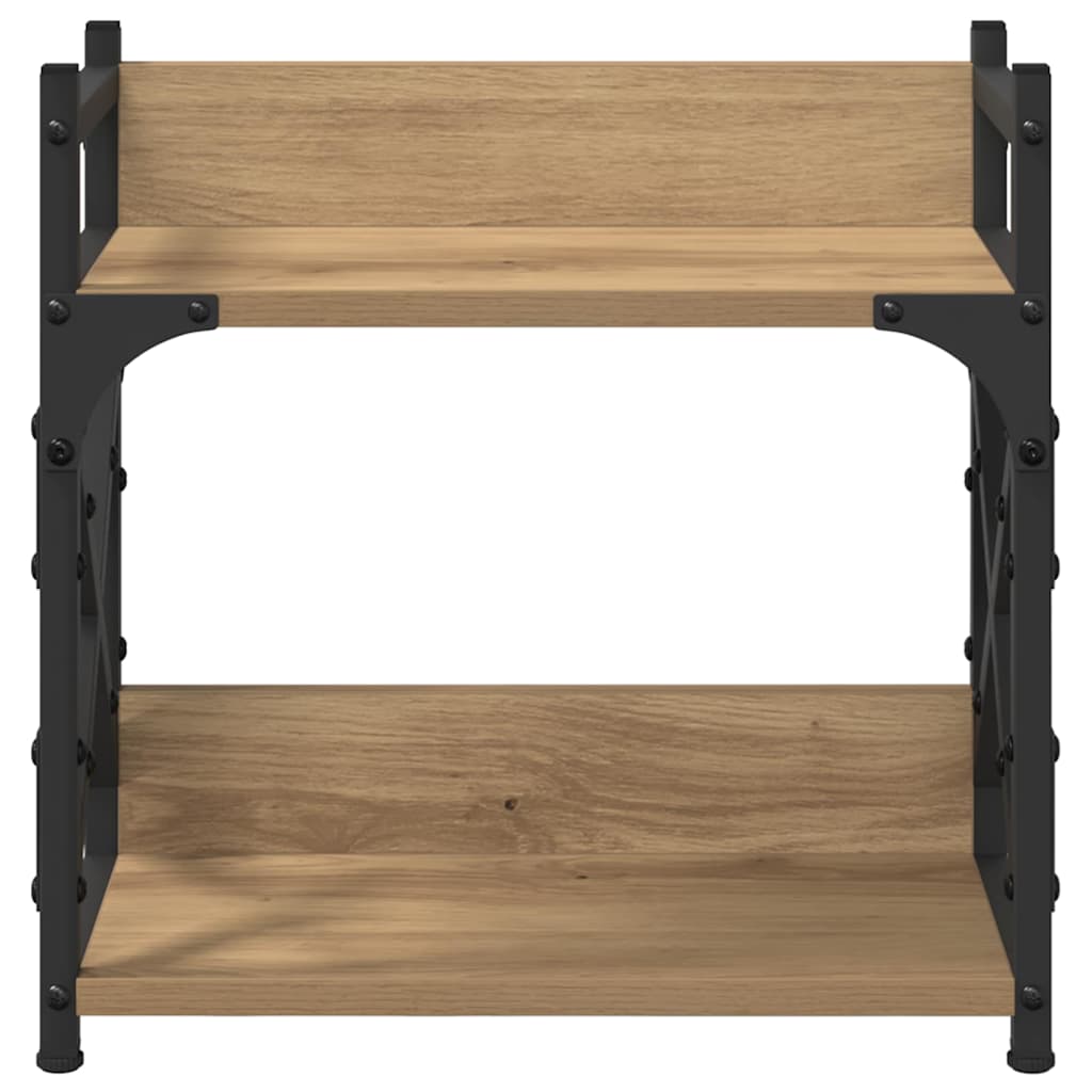Support d'imprimante chêne Artisan 40 x 20 x 40 cm bois d'ingénierie