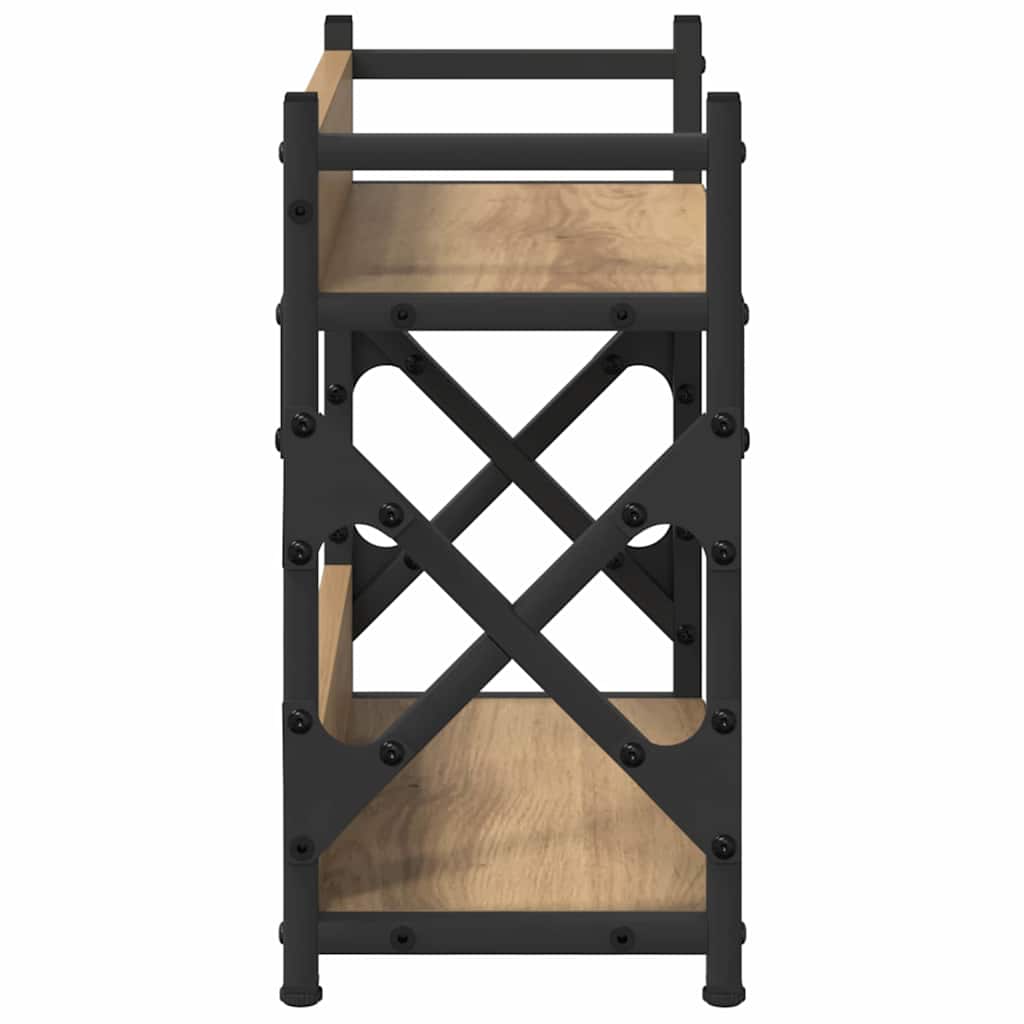Support d'imprimante chêne Artisan 40 x 20 x 40 cm bois d'ingénierie