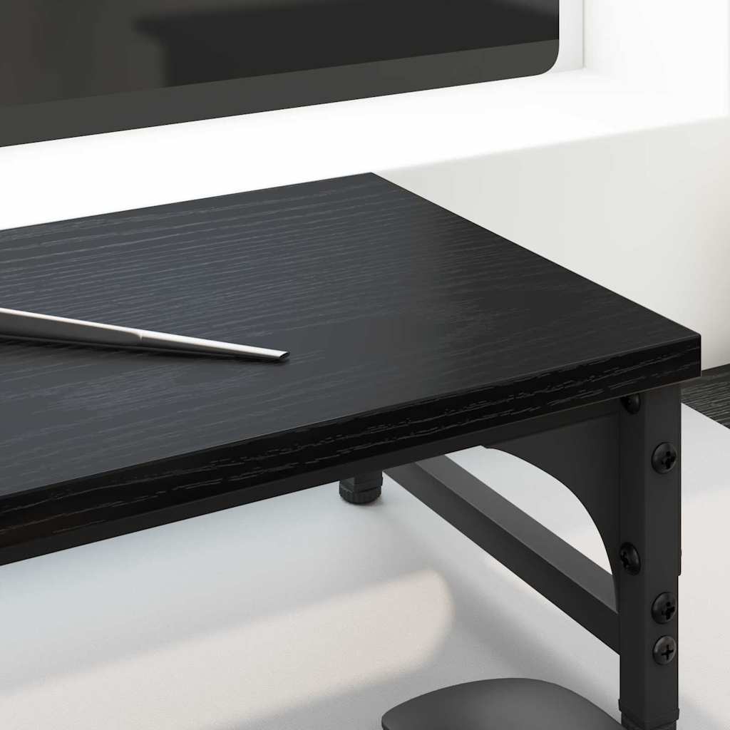 Monitor Stand Black Oak-Look 55 x 23 x 14 cm