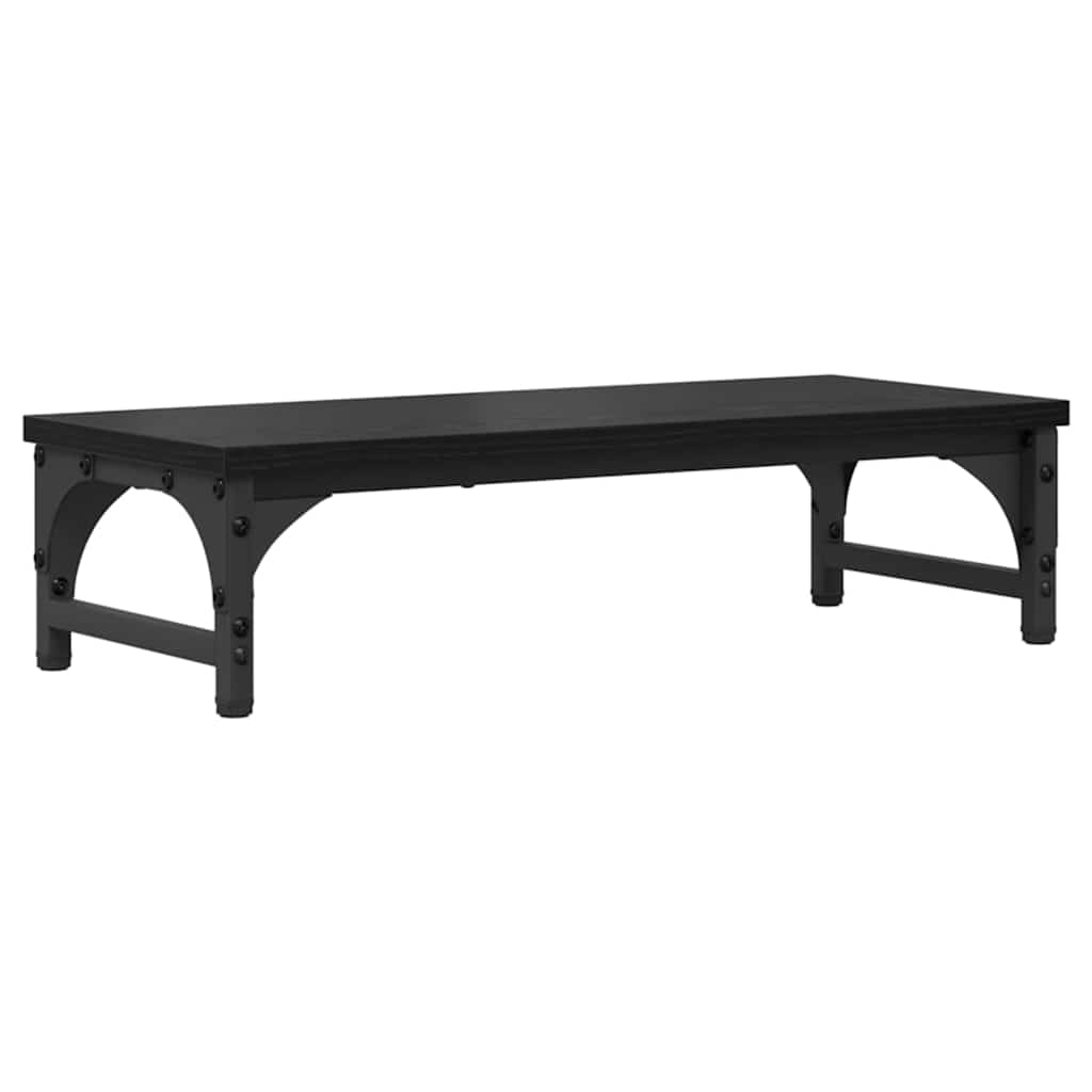 Monitor Stand Black Oak-Look 55 x 23 x 14 cm