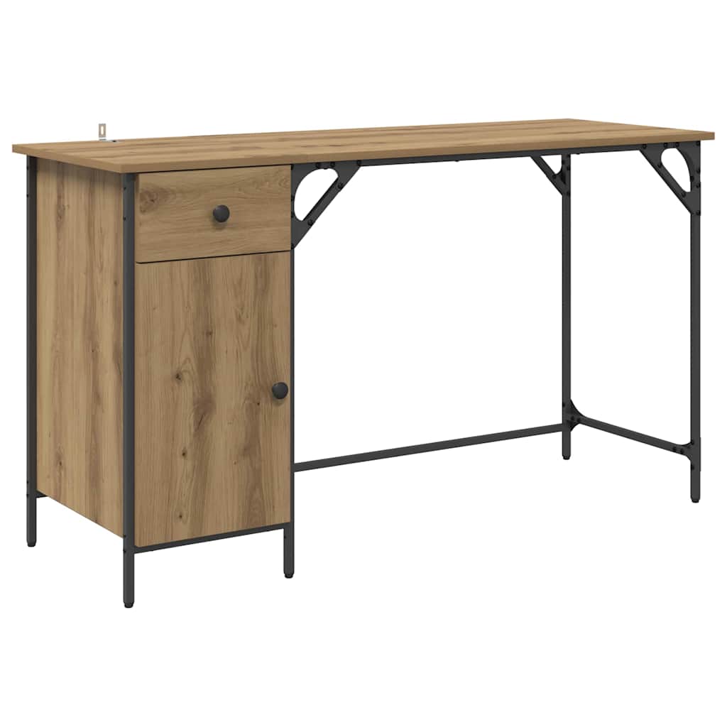 Computertisch Artisan-Eiche 131 x 48 x 75 cm Holzwerkstoff