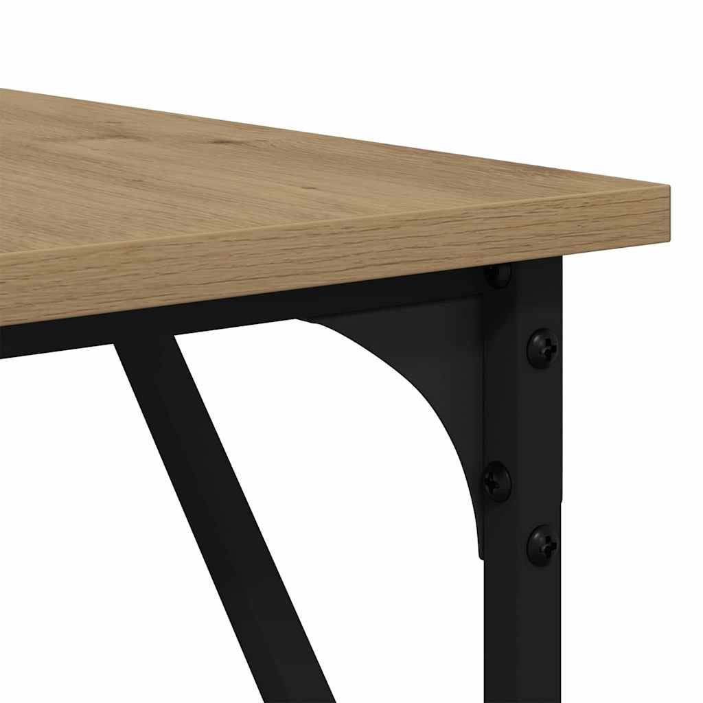 Desk Artisan Oak 149 x 149 x 75 cm Wood-based Material