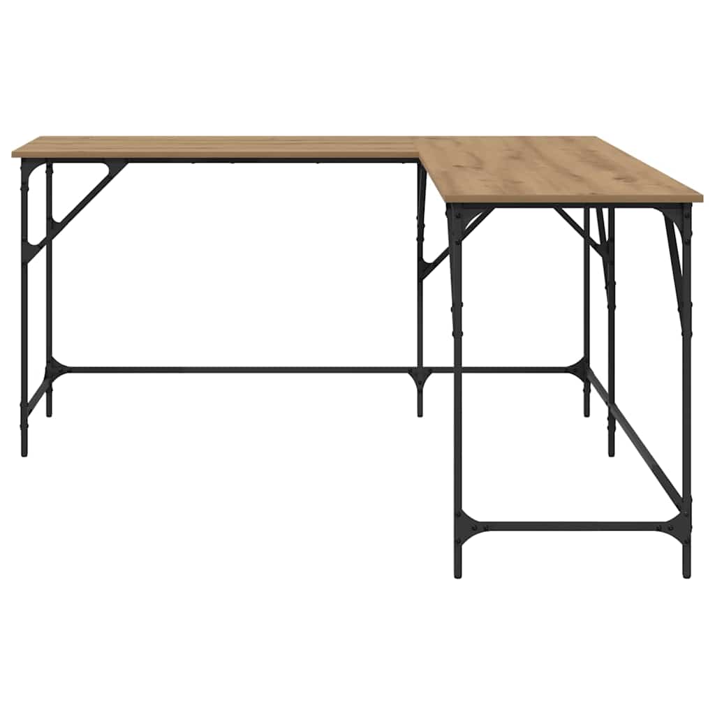 Desk Artisan Oak 149 x 149 x 75 cm Wood-based Material
