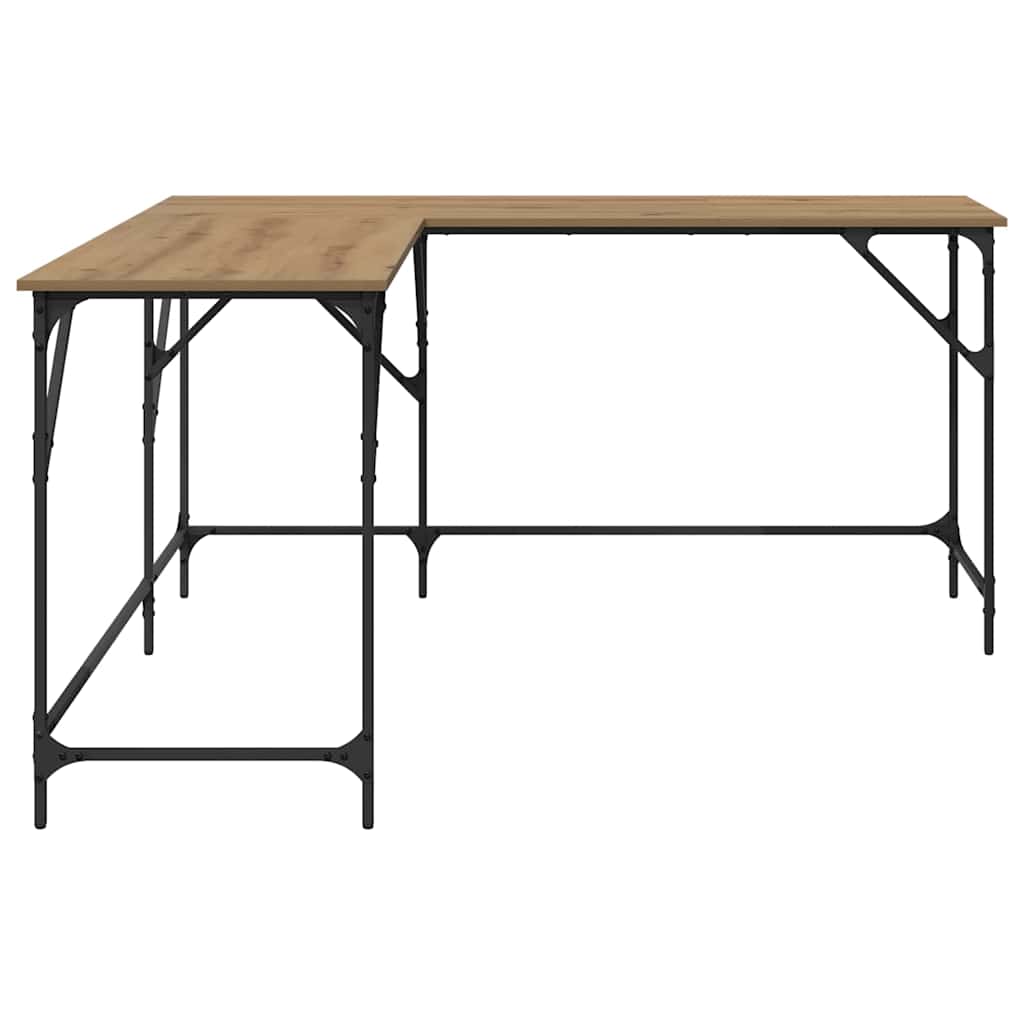 Desk Artisan Oak 149 x 149 x 75 cm Wood-based Material