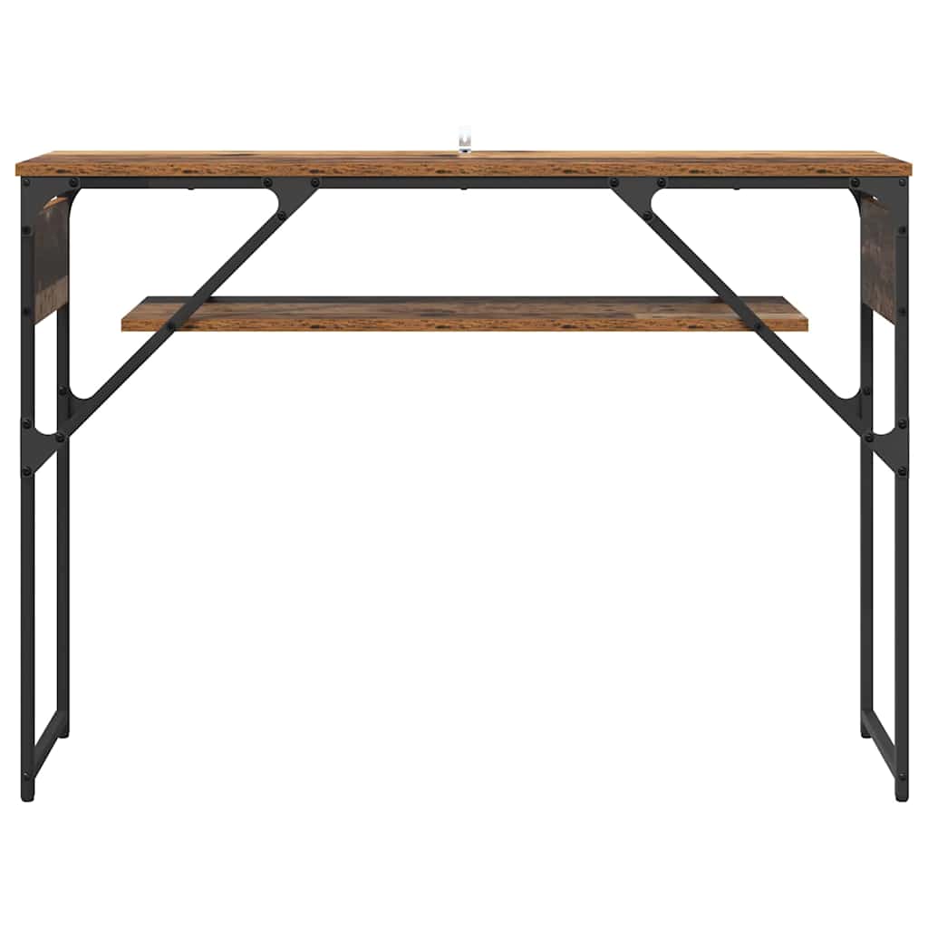 Console Table Reclaimed Wood 105x30x75cm Wood Composite
