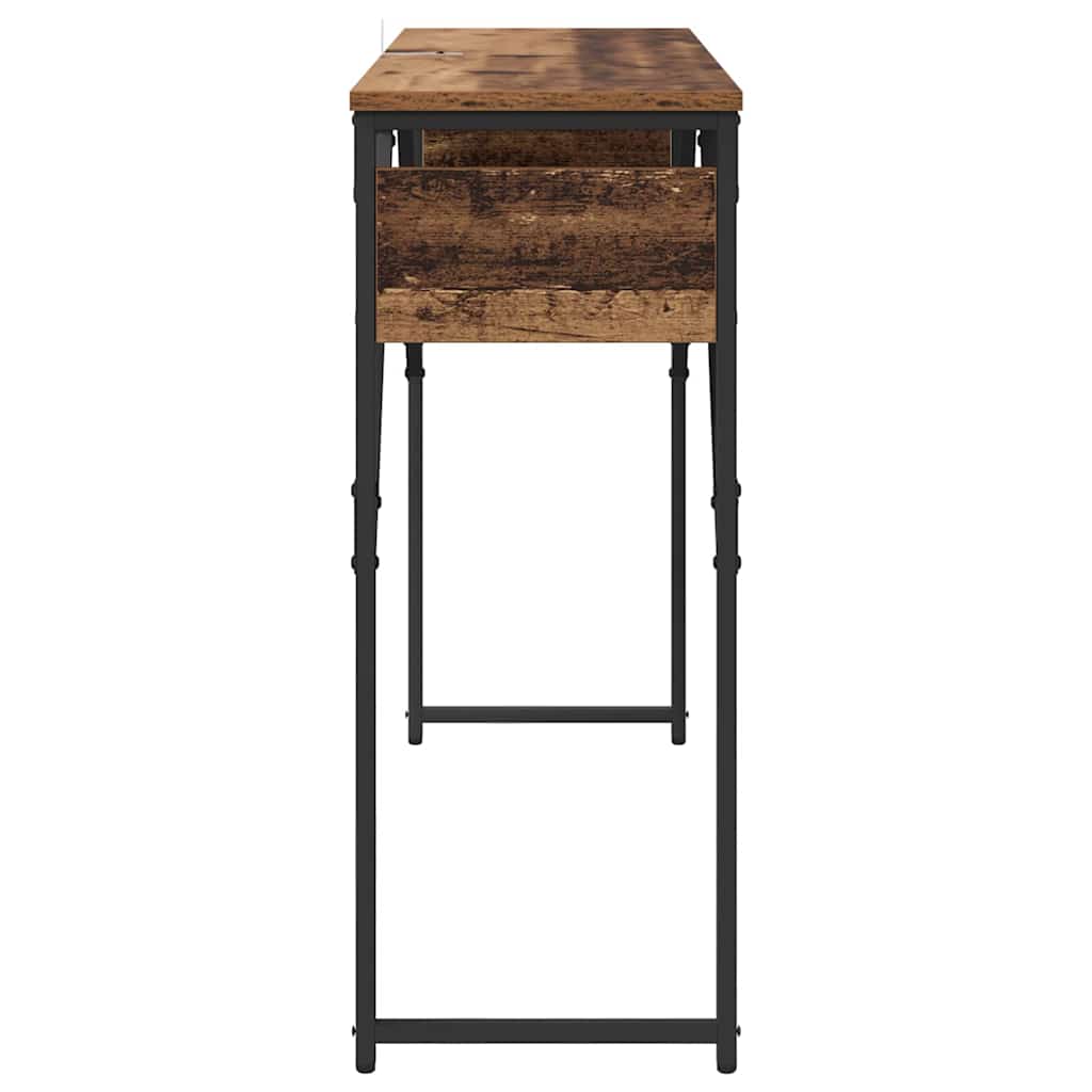 Console Table Reclaimed Wood 105x30x75cm Wood Composite