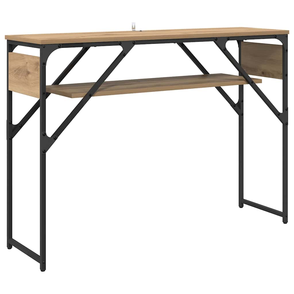 Konsolentisch Artisan-Eiche 105x30x75cm Holzwerkstoff