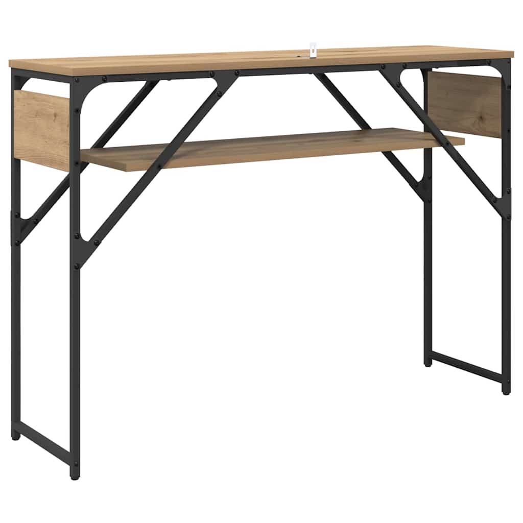 Konsolentisch Artisan-Eiche 105x30x75cm Holzwerkstoff