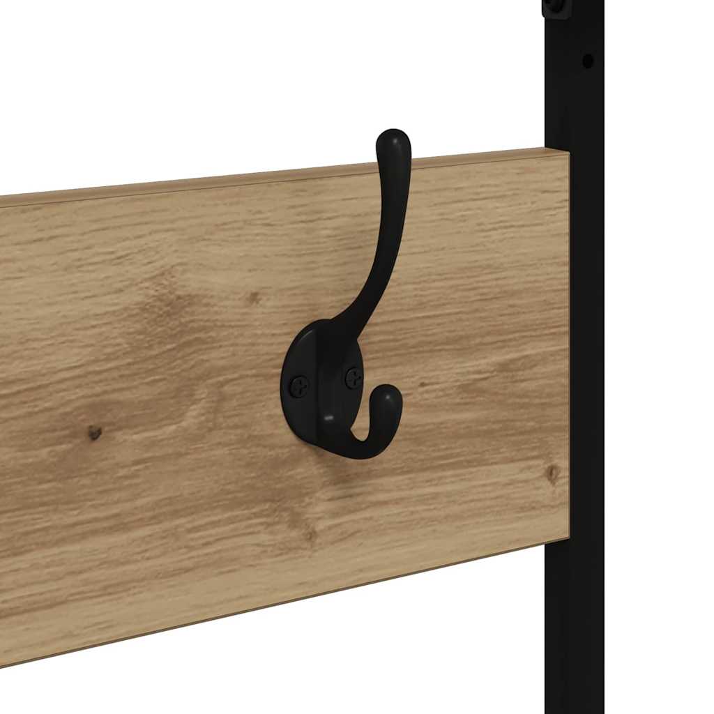 Clothes Rack Artisan Oak 100 x 41 x 184 cm Engineered Wood