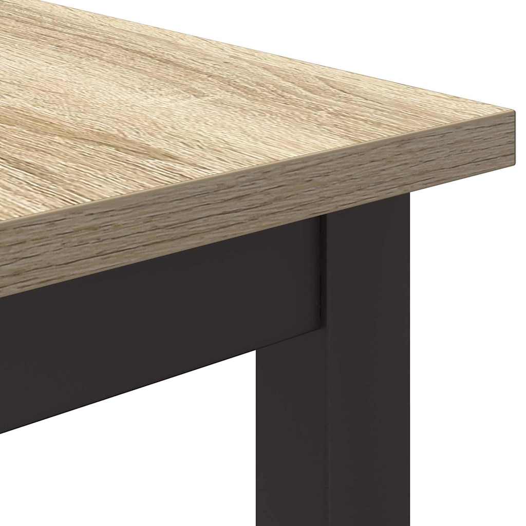 Tisch Sonoma-Eiche 80 x 50 x 76,5 cm Ingenieure Holz und Stahl