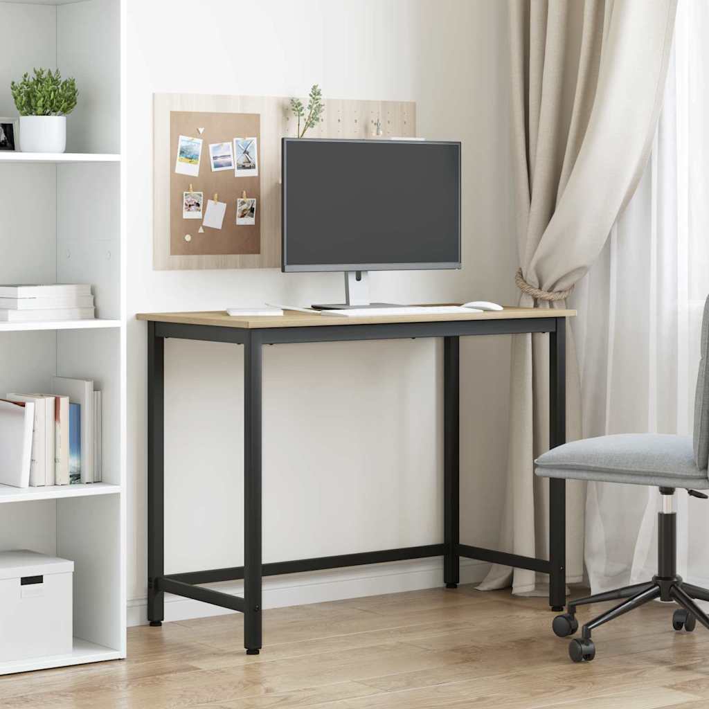 Tisch Sonoma-Eiche 80 x 50 x 76,5 cm Ingenieure Holz und Stahl
