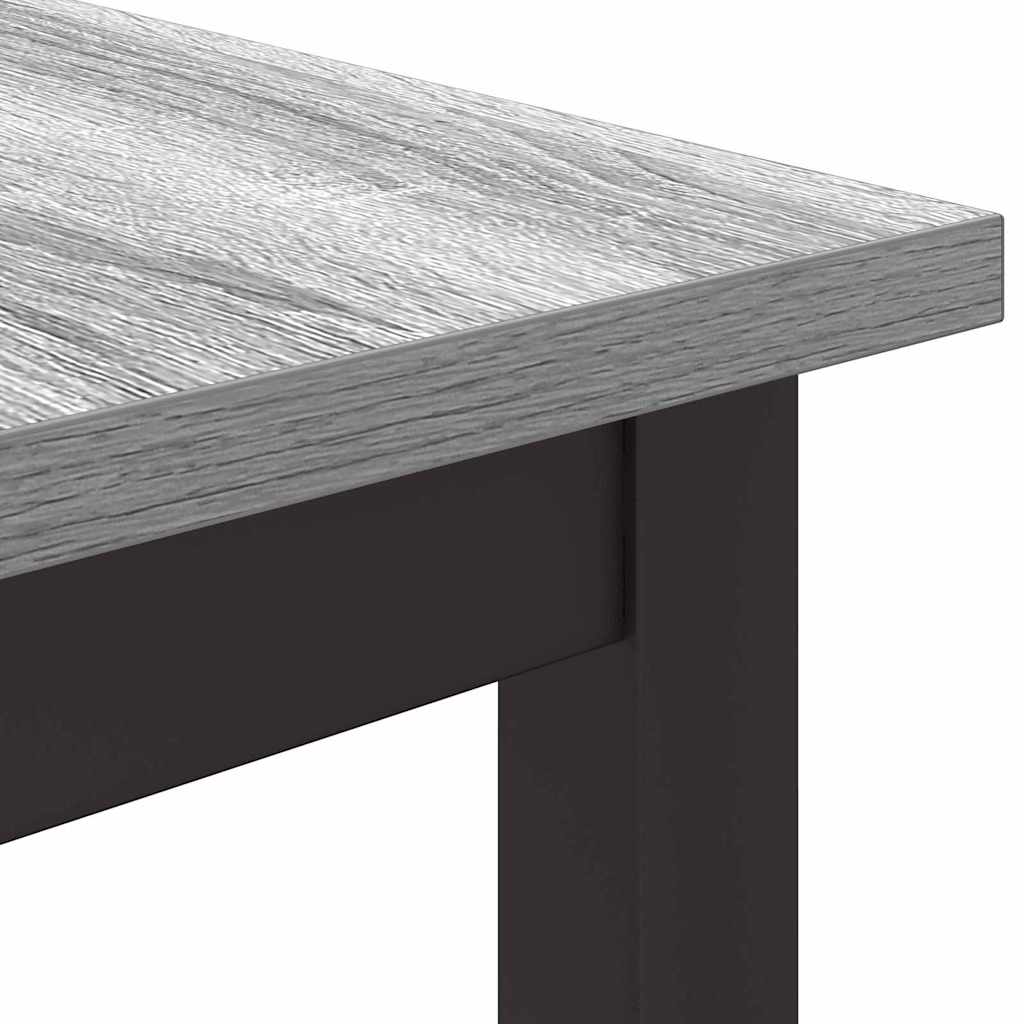 Table Gray Sonoma 80 x 50 x 76.5 cm Engineered Wood and Steel