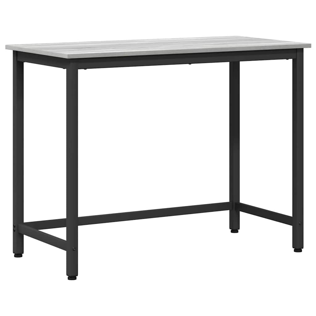 Table Gray Sonoma 80 x 50 x 76.5 cm Engineered Wood and Steel