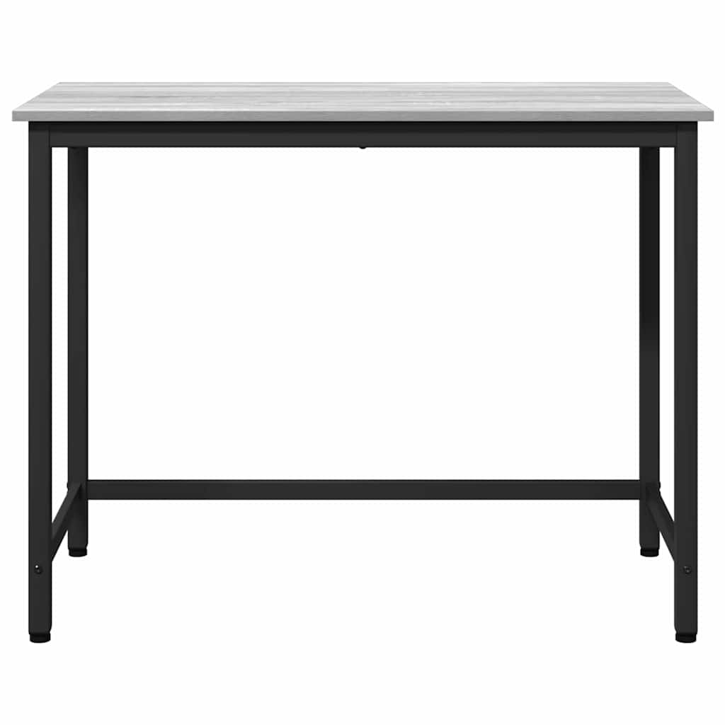 Table Gray Sonoma 80 x 50 x 76.5 cm Engineered Wood and Steel