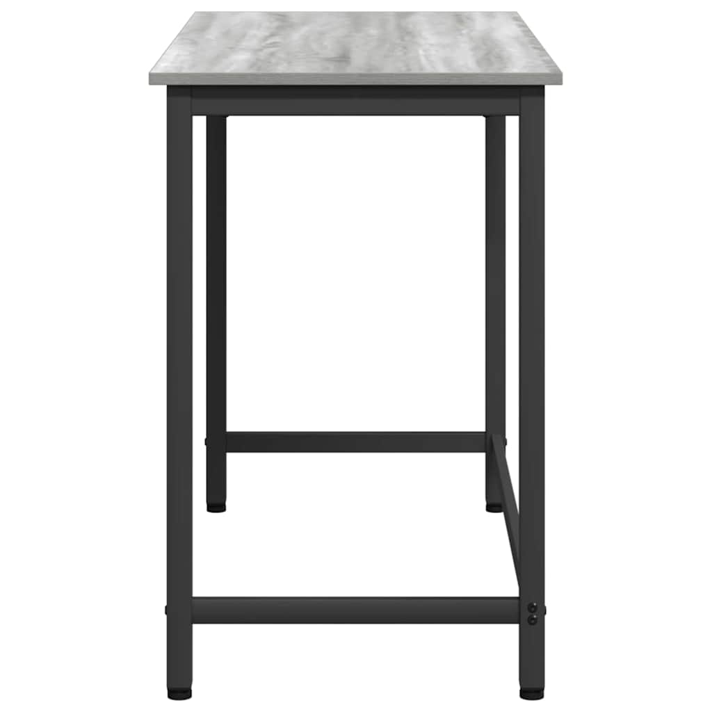 Table Gray Sonoma 80 x 50 x 76.5 cm Engineered Wood and Steel