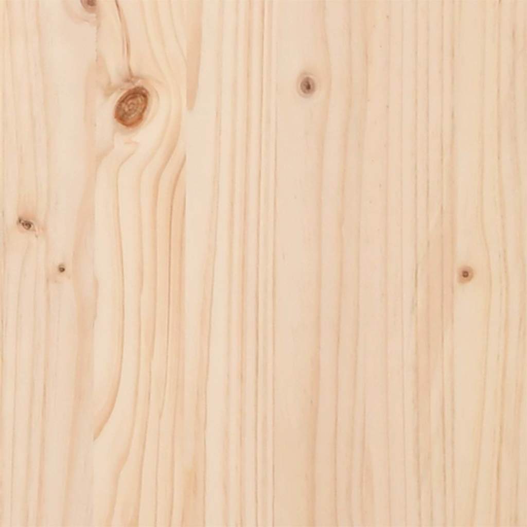 Tisch Natur 100 x 50 x 77 cm Ingenieure Holz und Stahl