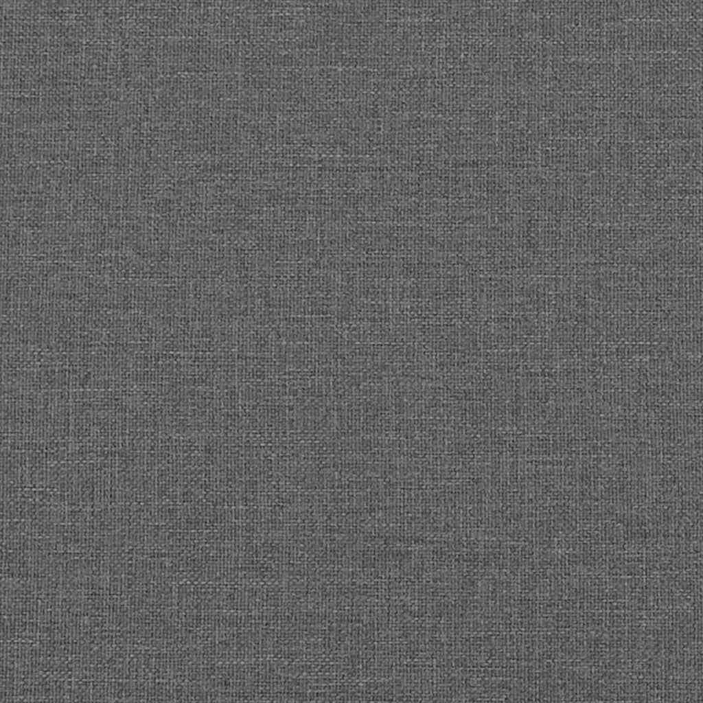 Sofakissen 2 pcs Dunkelgrau 50 x 30 cm Stoff