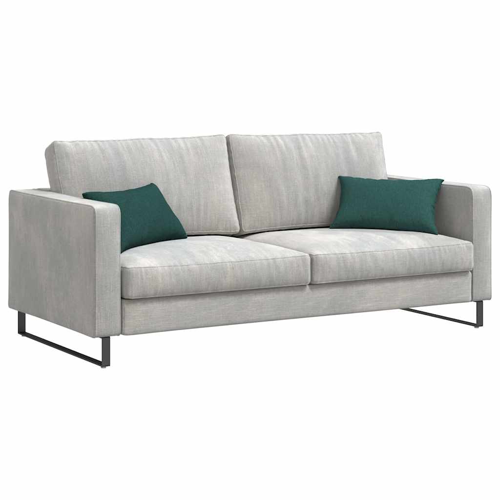 Coussins de canapé 2 pcs Vert foncé 50 x 30 cm Tissu
