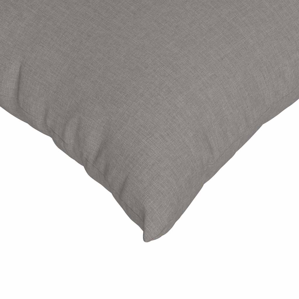 Coussins de canapé 2 pcs Taupe 50 x 30 cm Tissu
