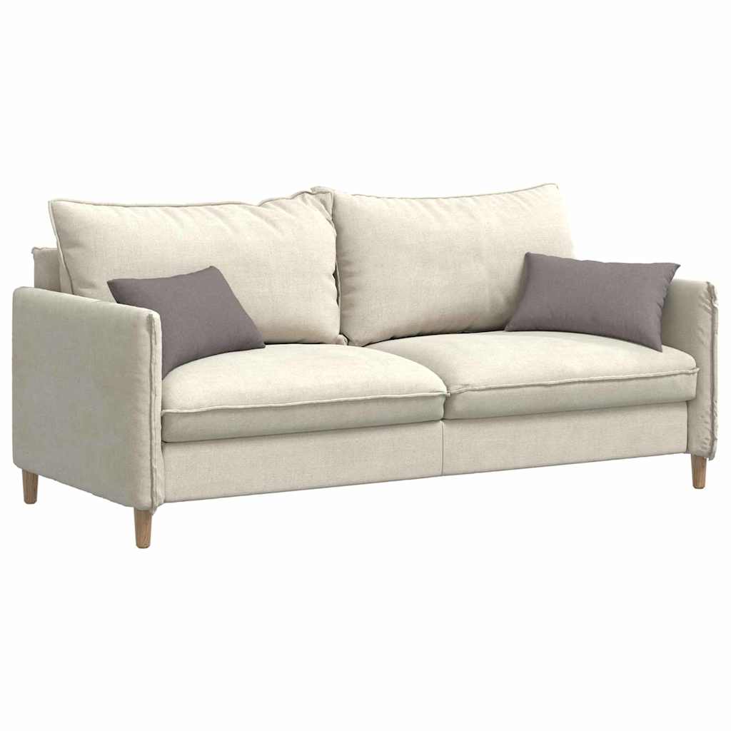 Coussins de canapé 2 pcs Taupe 50 x 30 cm Tissu