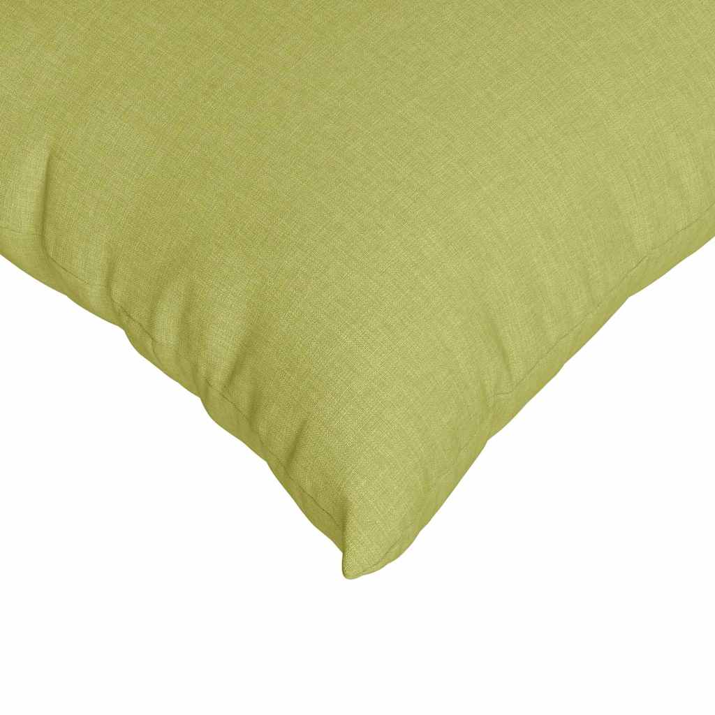 Cushions 2 pcs Light Green 50 x 30 cm Fabric