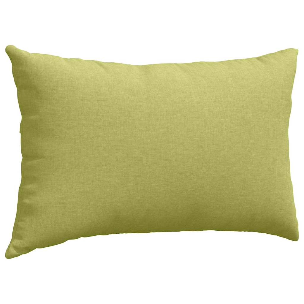 Cushions 2 pcs Light Green 50 x 30 cm Fabric