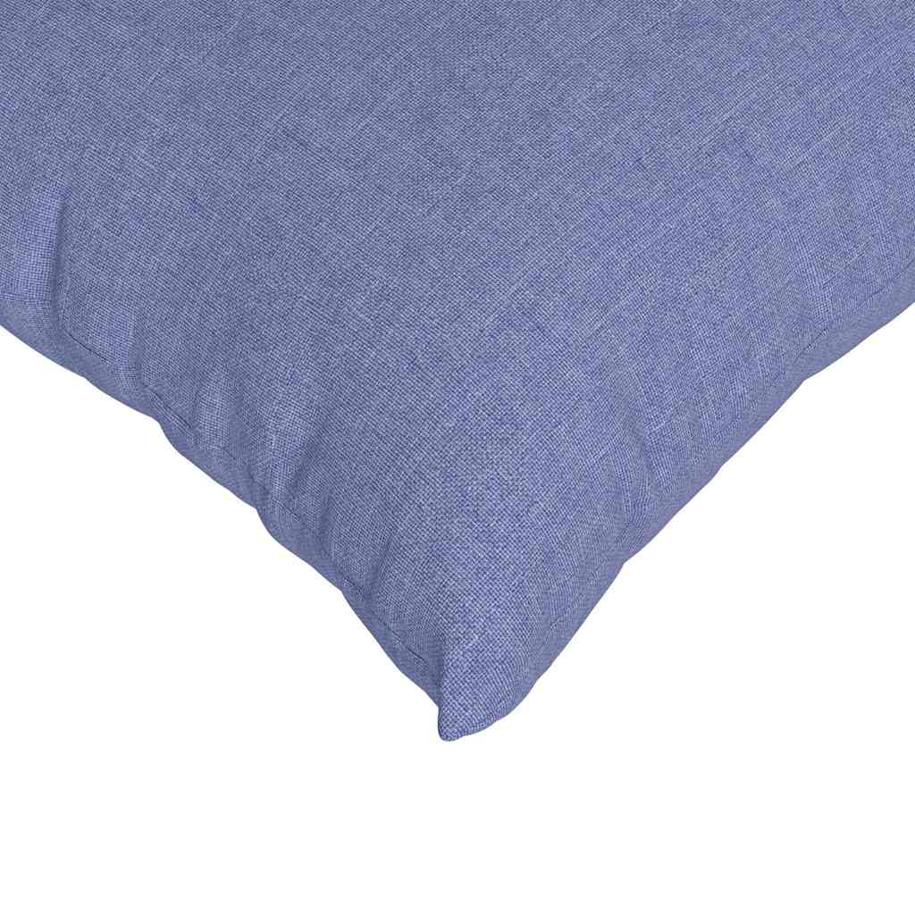 Coussins de canapé 2 pcs Jean bleu 50 x 30 cm Tissu