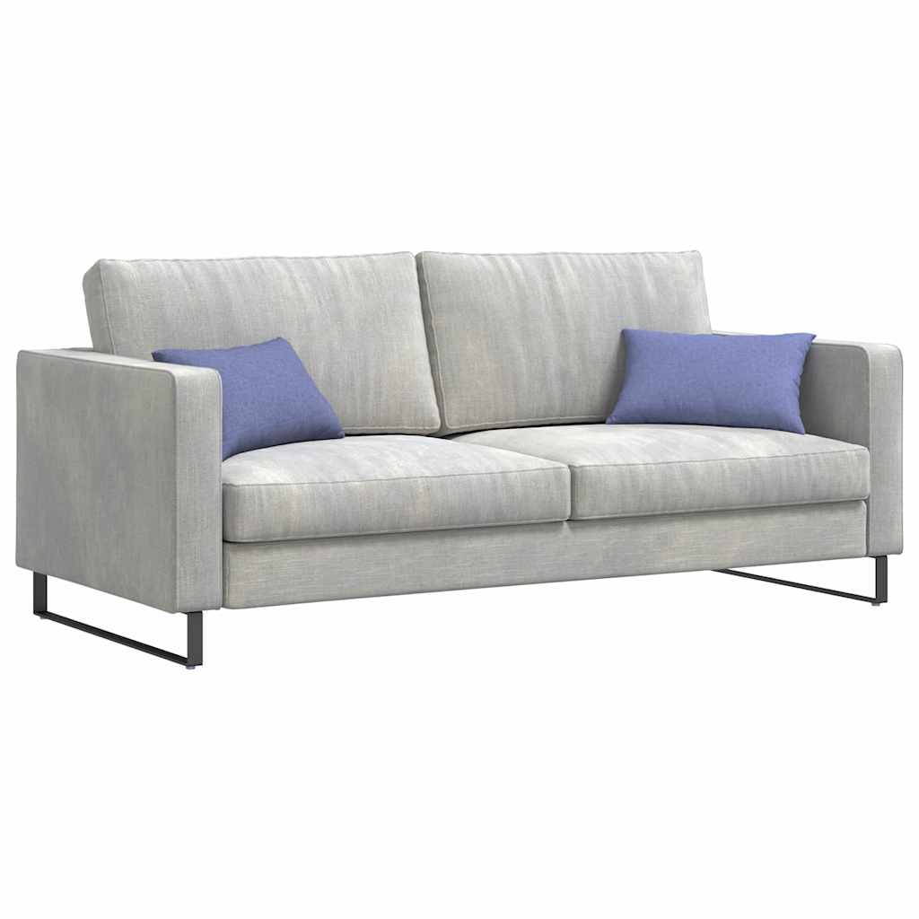 Coussins de canapé 2 pcs Jean bleu 50 x 30 cm Tissu