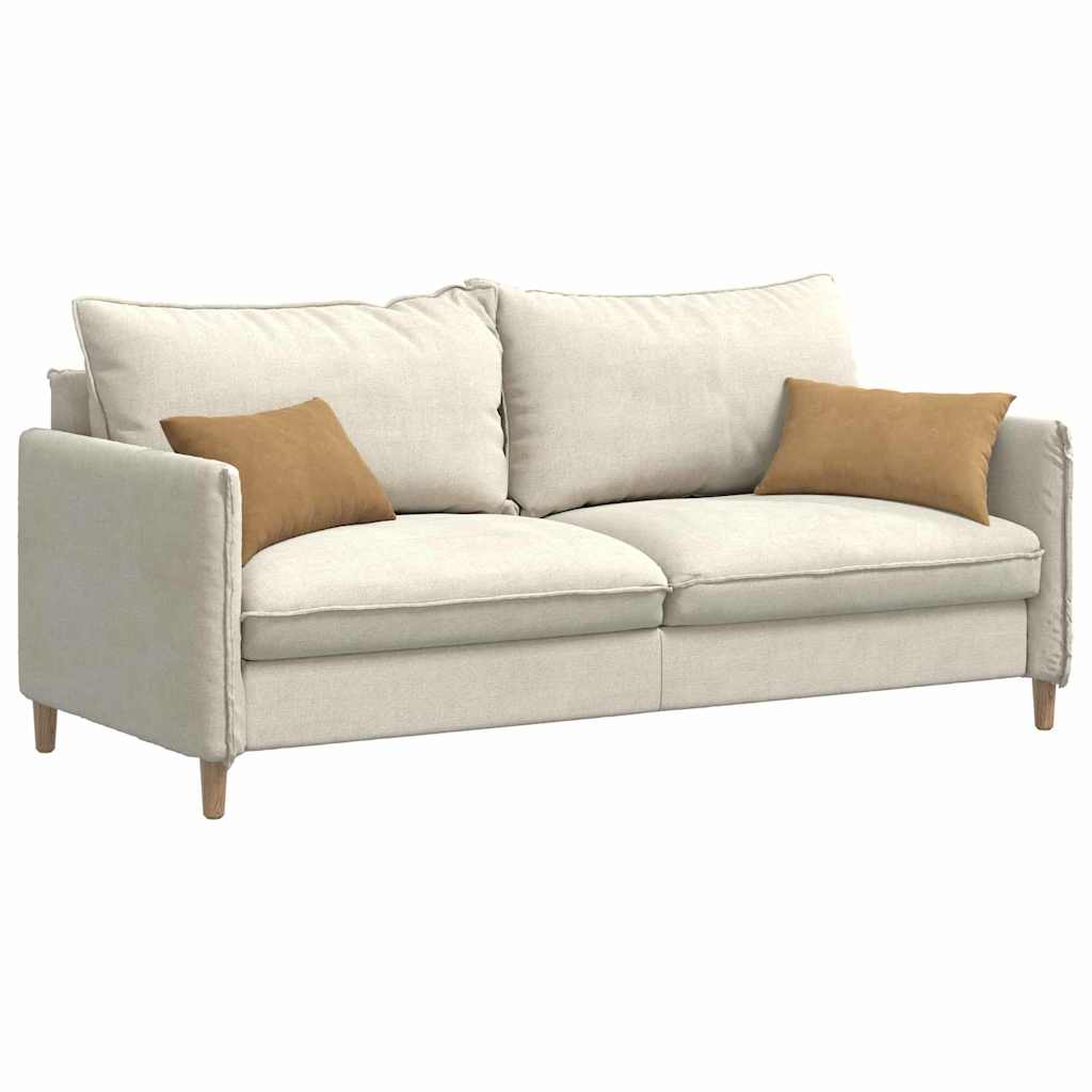 Coussins de canapé 2 pièces marron 50 x 30 cm velours côtelé