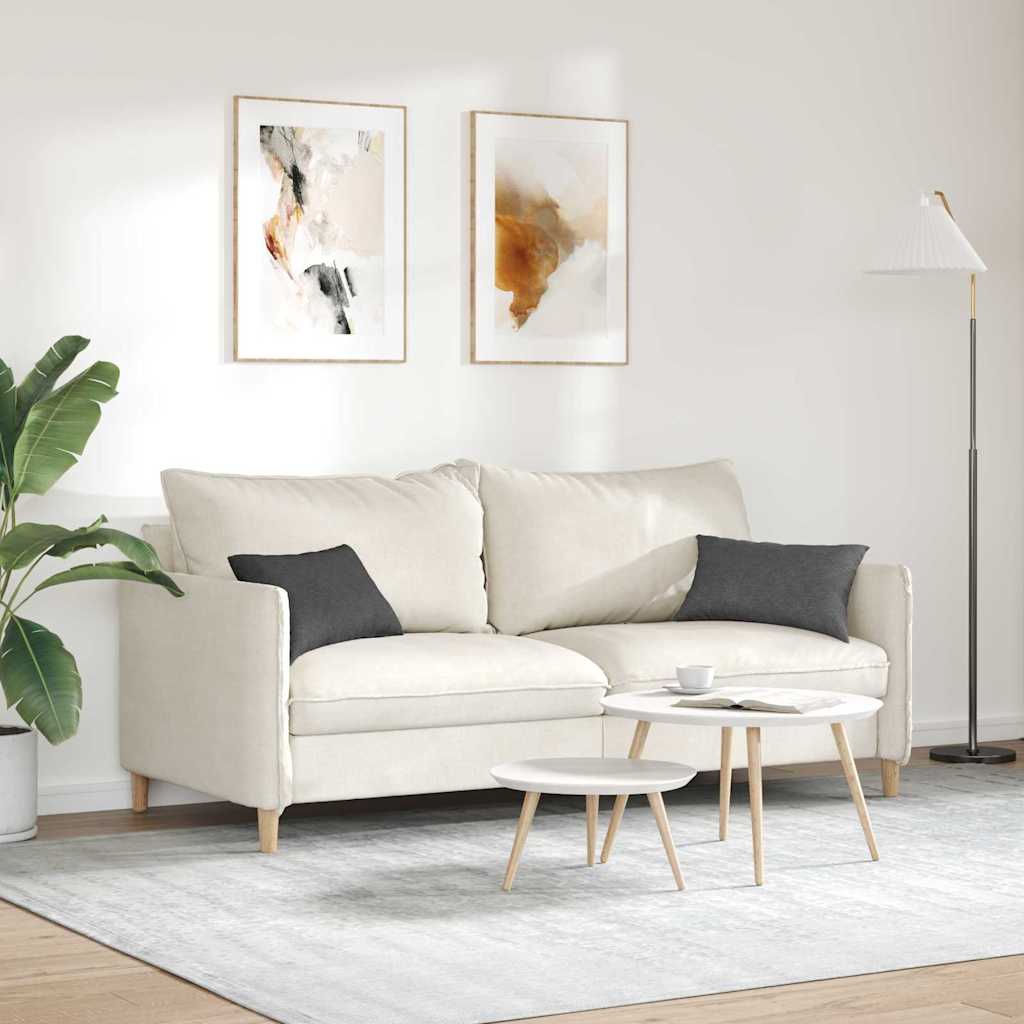 Coussins de canapé 2 pièces gris foncé 50 x 30 cm velours côtelé