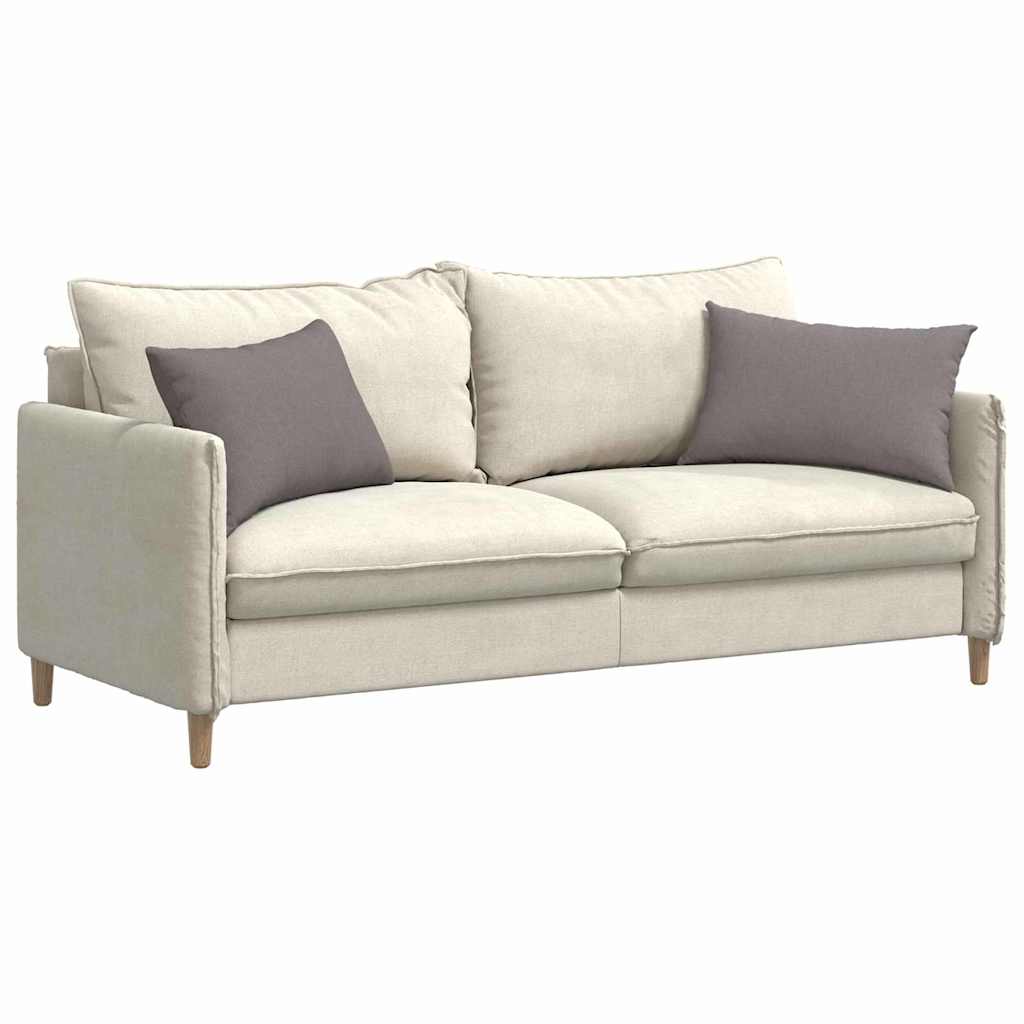 Coussins de canapé 2 pcs Taupe 60 x 40 cm Tissu