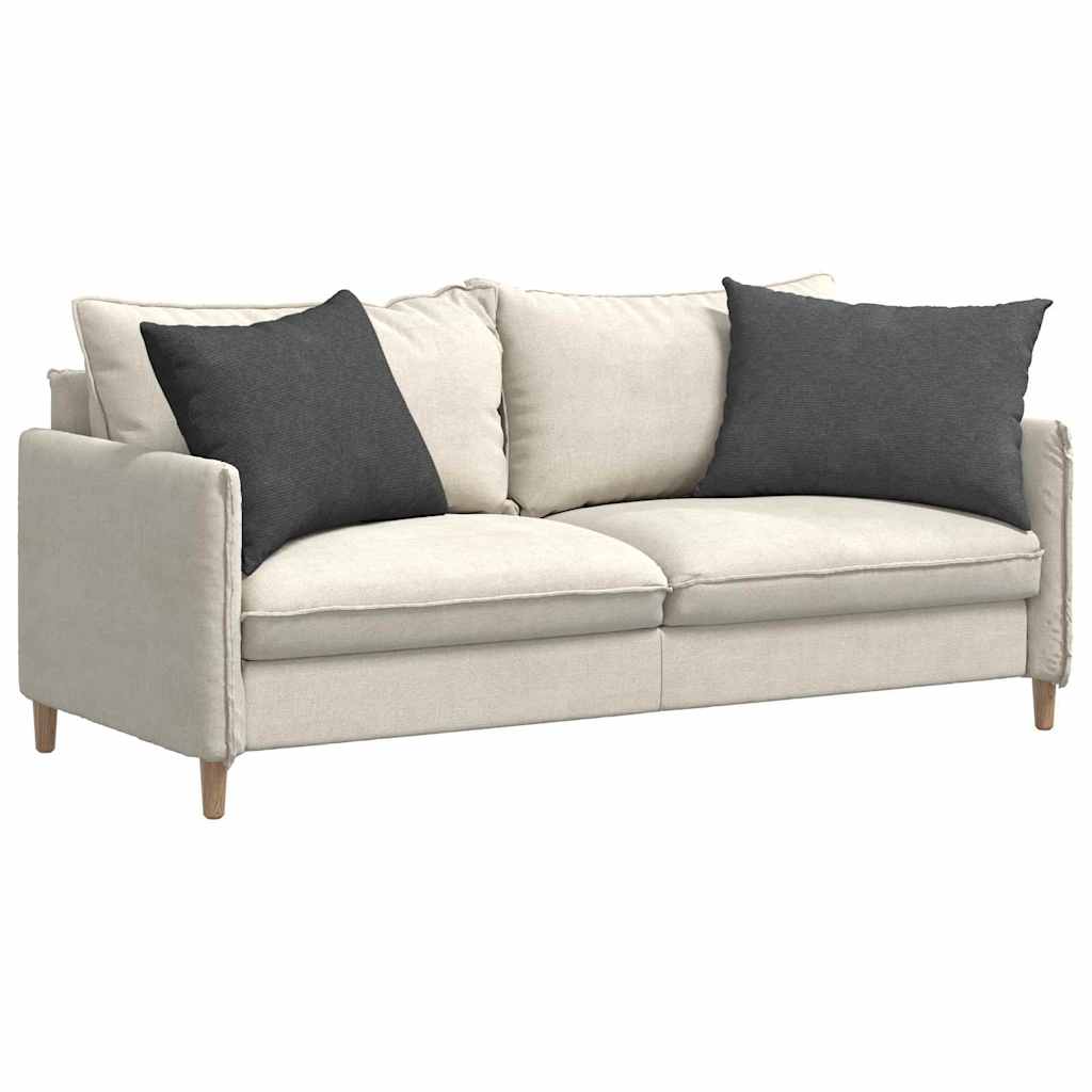 Coussins de canapé 2 pièces gris foncé 70 x 50 cm en velours côtelé