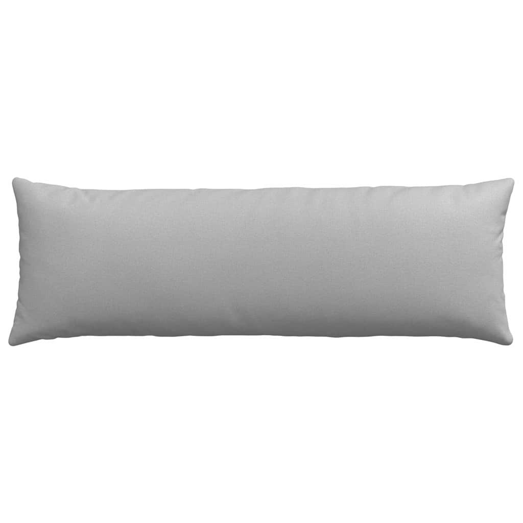 Coussins de canapé 2 pcs Gris nuage 120 x 40 cm Tissu