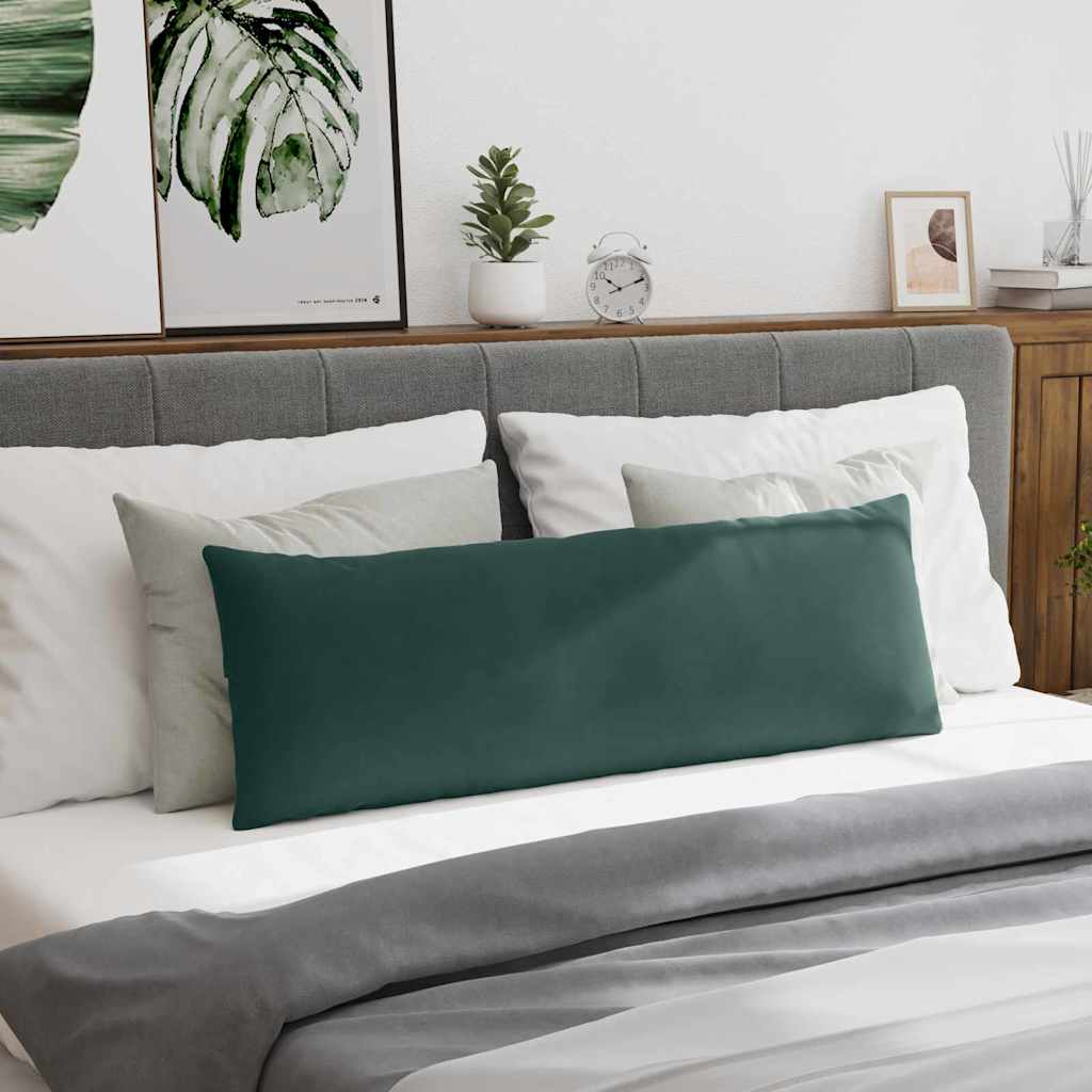 Sofa Cushions 2 Pieces Dark Green 120 x 40 cm Corduroy Fabric