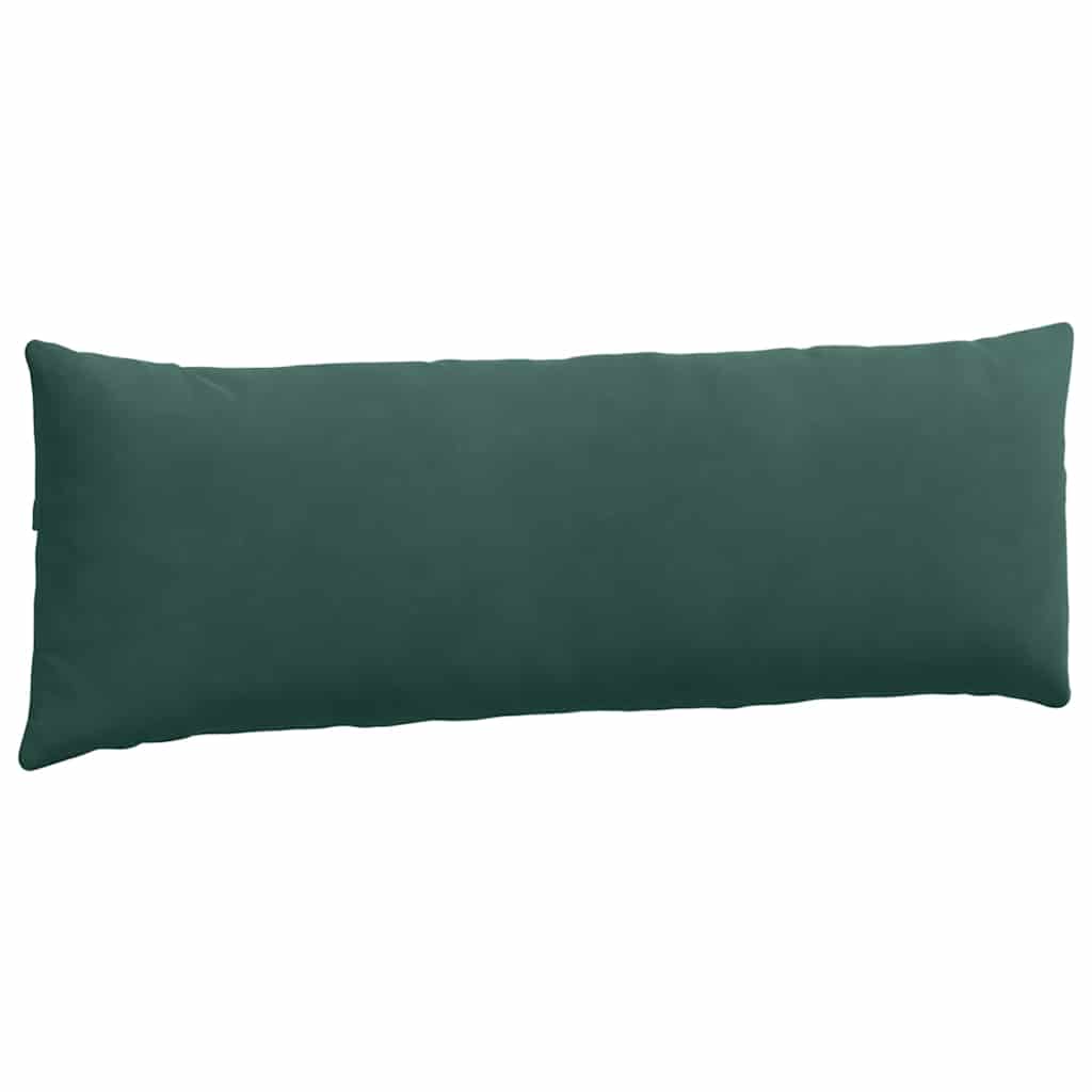 Sofa Cushions 2 Pieces Dark Green 120 x 40 cm Corduroy Fabric