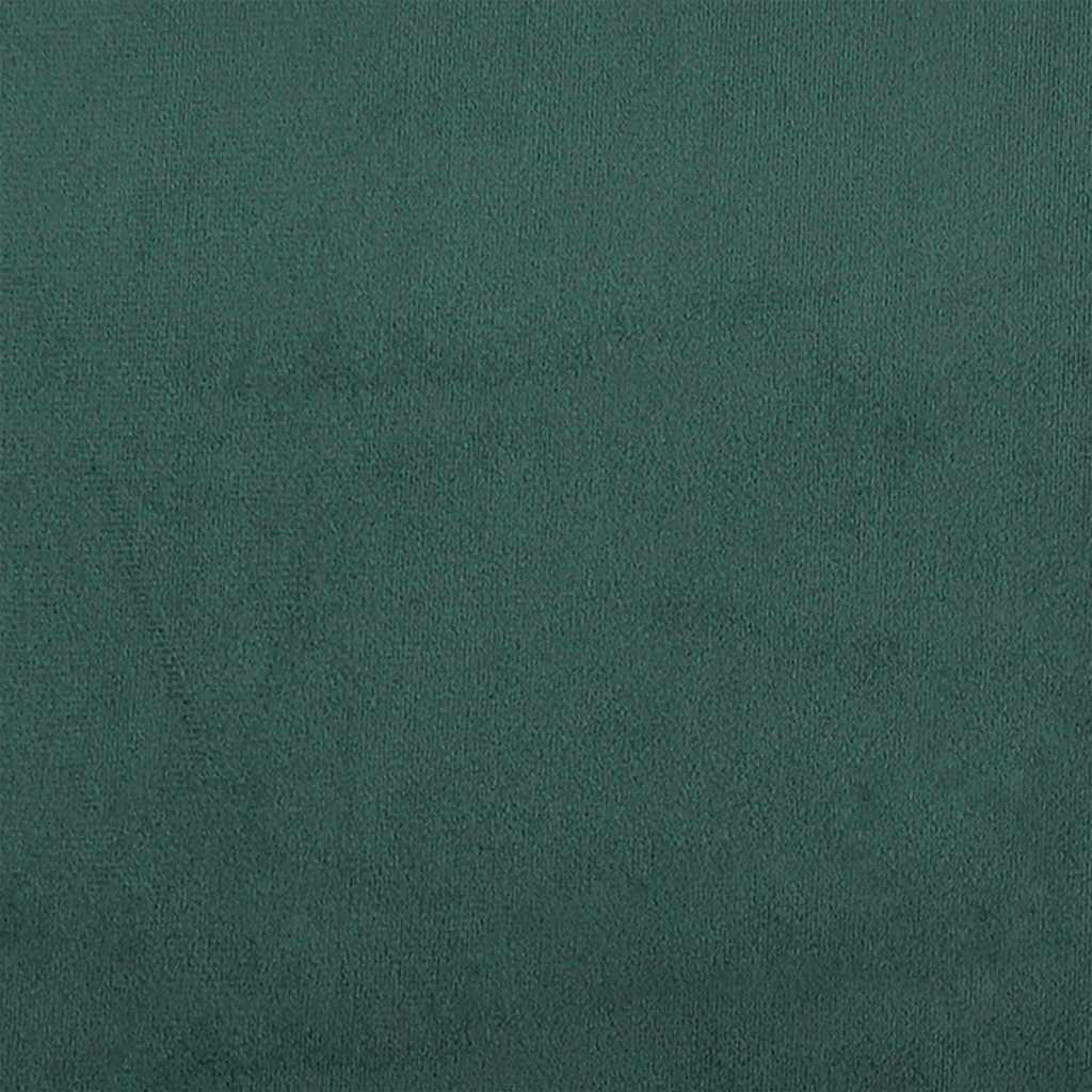 Sofa Cushions 2 Pieces Dark Green 120 x 40 cm Corduroy Fabric
