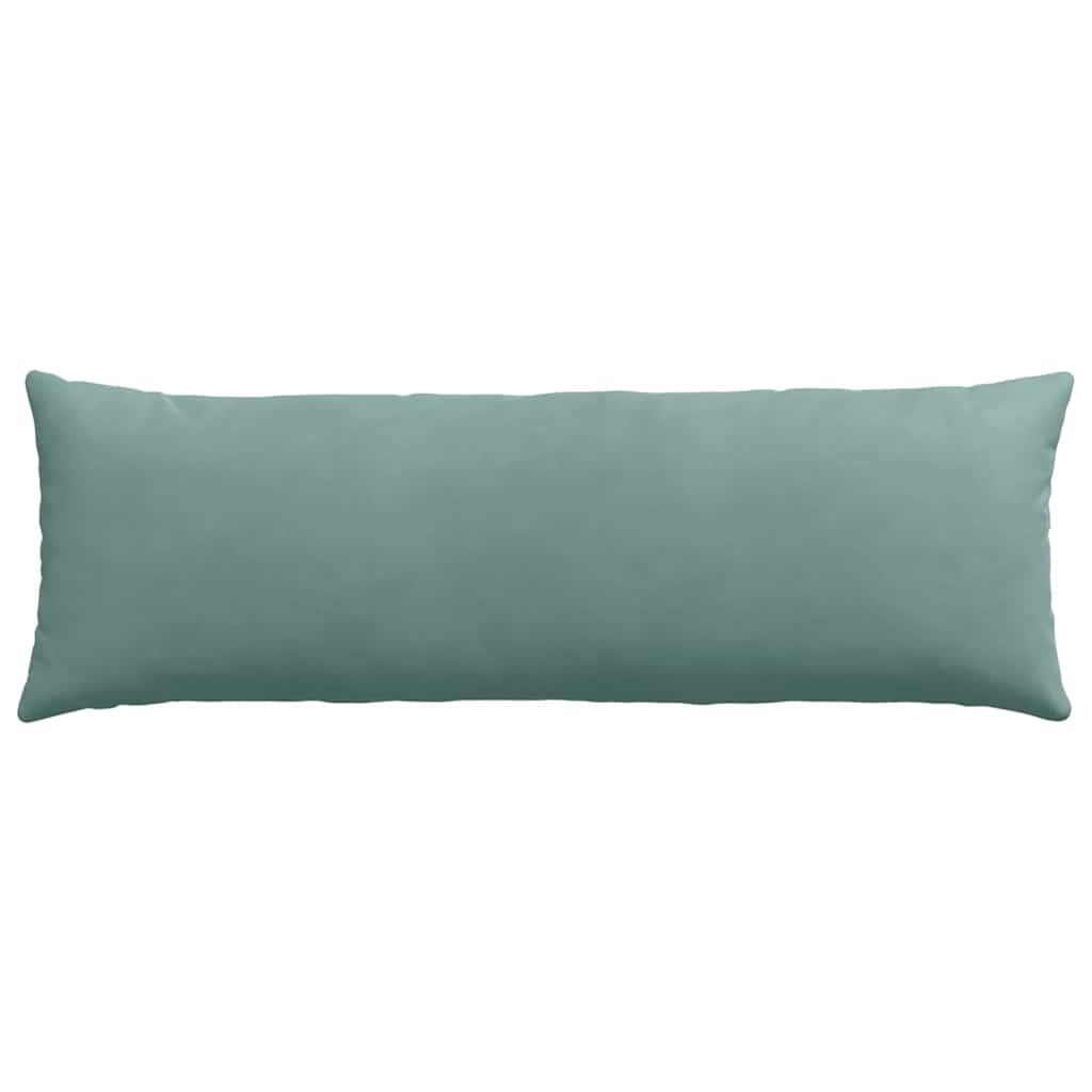 Sofa cushions 2 pieces sea green 120 x 40 cm corduroy fabric