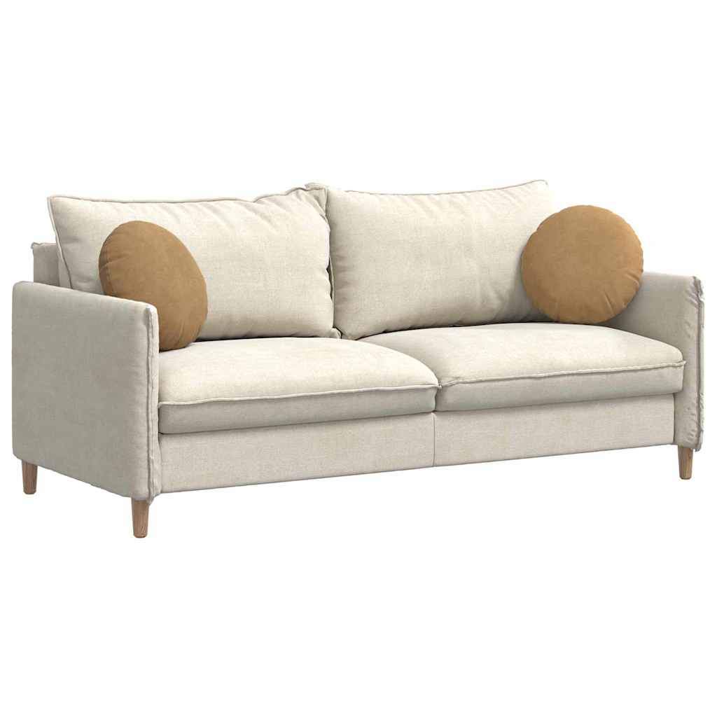 Seat Cushions 2 Piece Brown Ø 40 x 13 cm Velvet