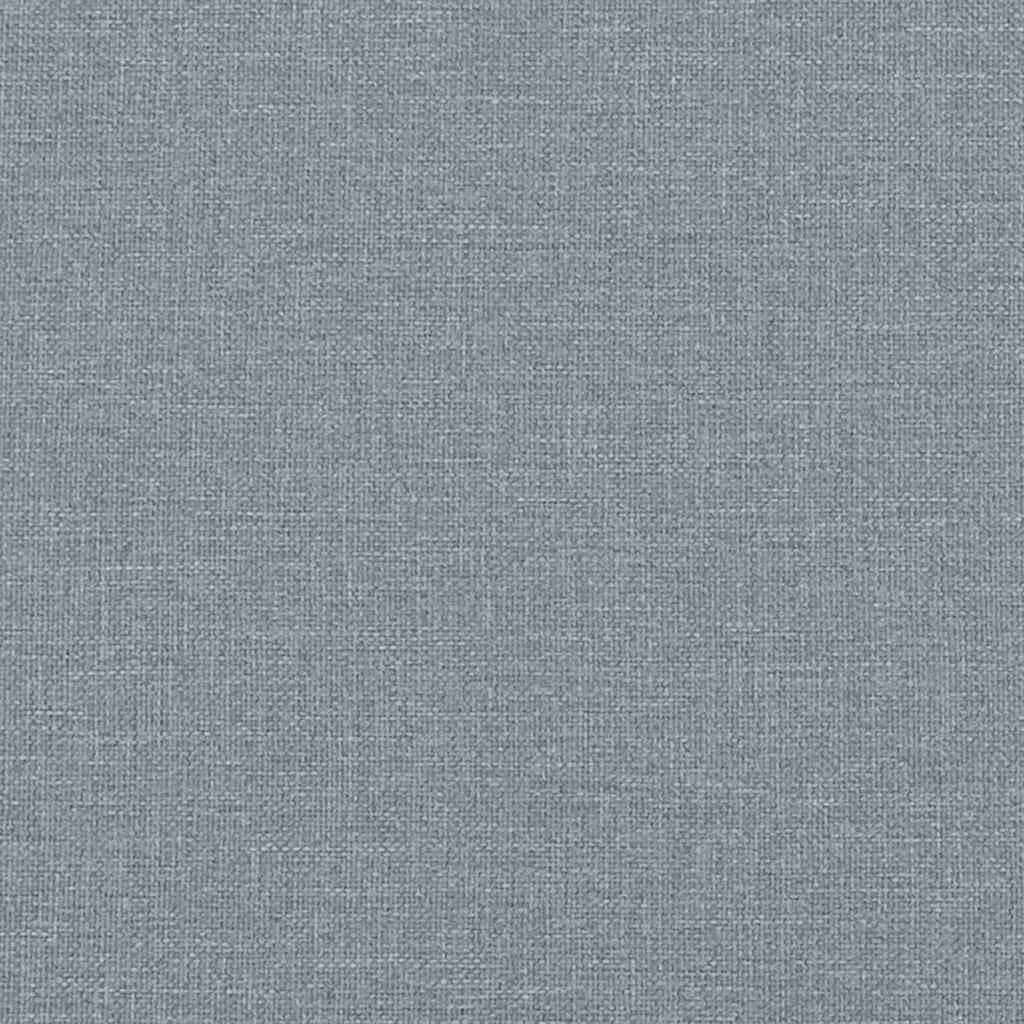 Traversins 2 pièces Gris clair Ø 15 x 40 cm Tissu