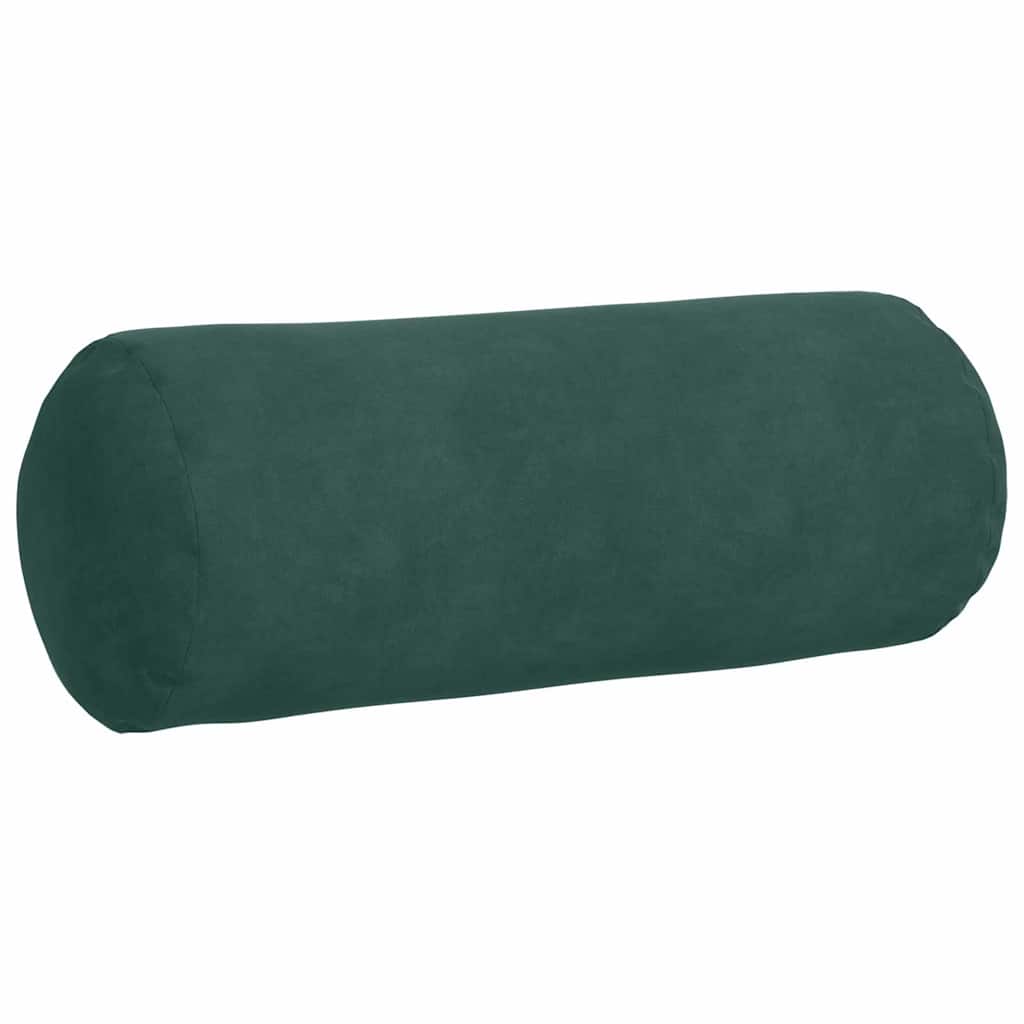 Bolster Cushions 2 Pieces Dark Green Ø 15 x 40 cm Corduroy Fabric