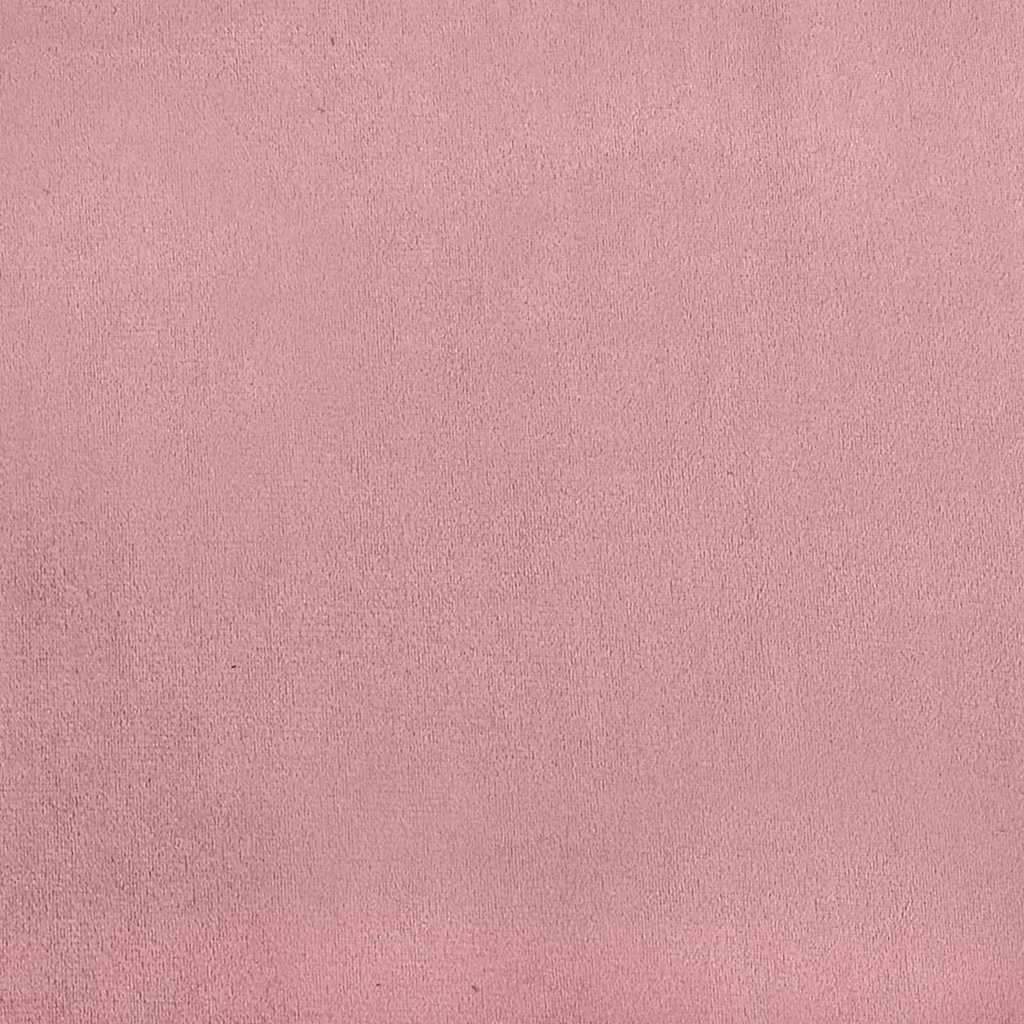 Bolster Pillows, 2 Pieces, Pink, Ø 25 x 70 cm Corduroy