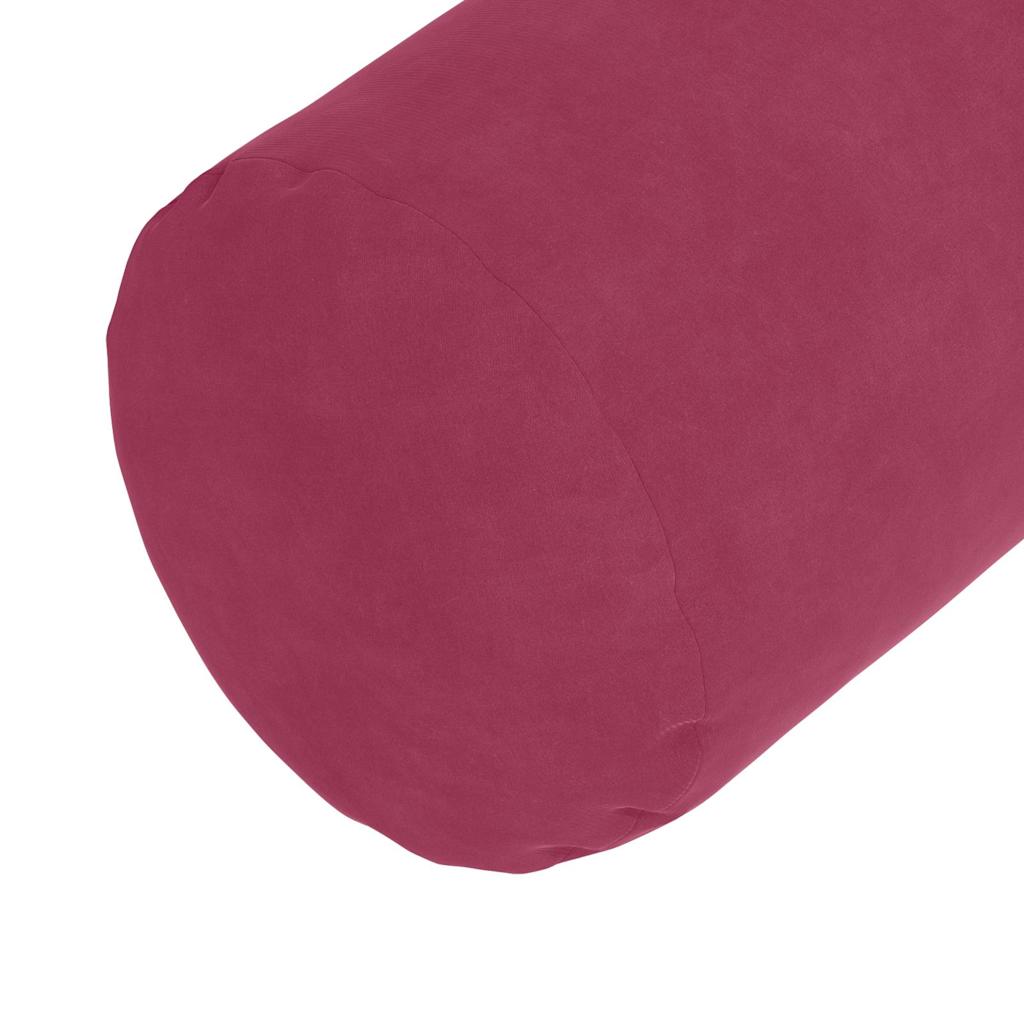 Bolster Cushions 2 Pieces Wine Red Ø 25 x 70 cm Corduroy Fabric