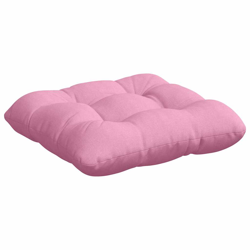 Coussins de chaise 4 pcs Rose 40 x 40 x 12 cm Tissu