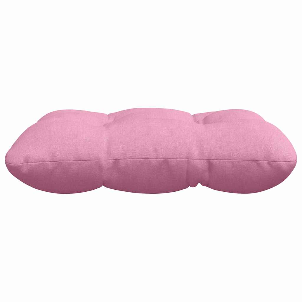Coussins de chaise 4 pcs Rose 40 x 40 x 12 cm Tissu