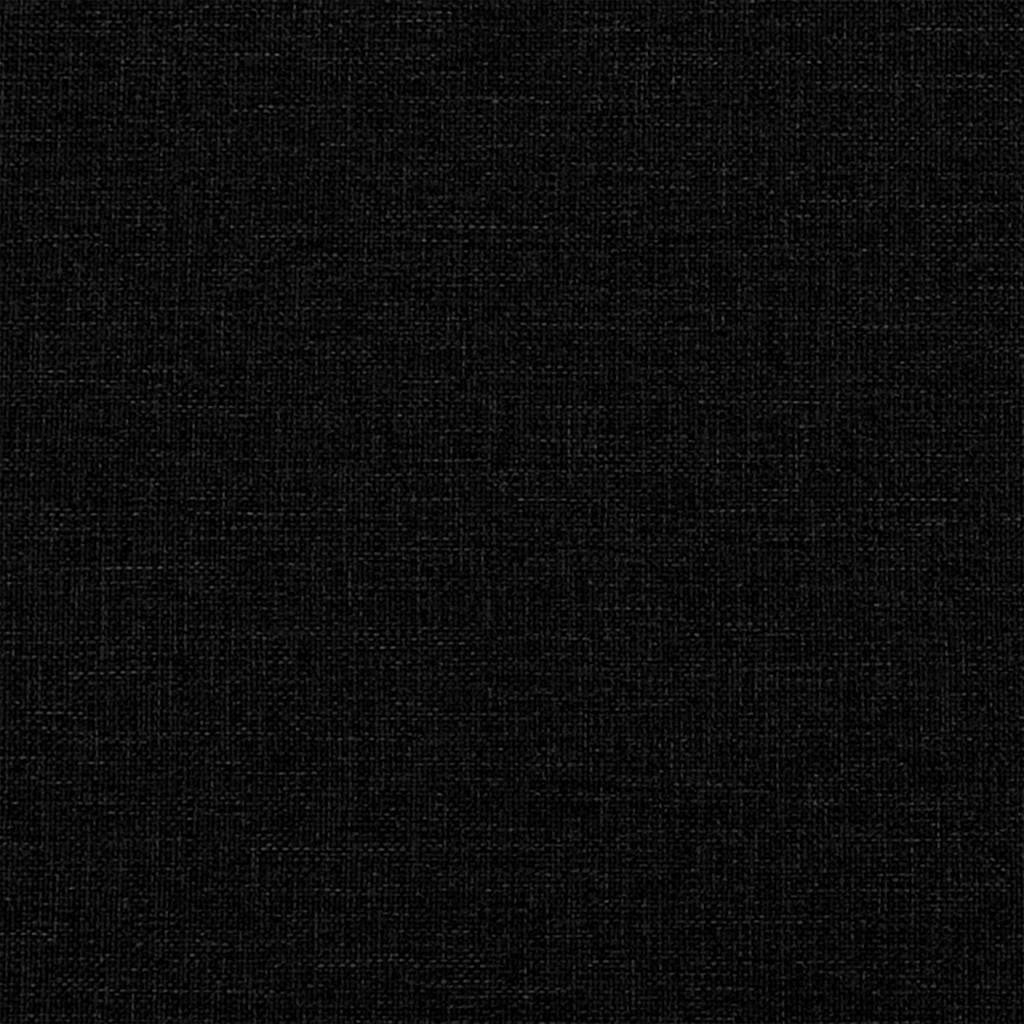 Coussins de chaise 4 pcs Noir 40 x 40 x 3 cm Tissu