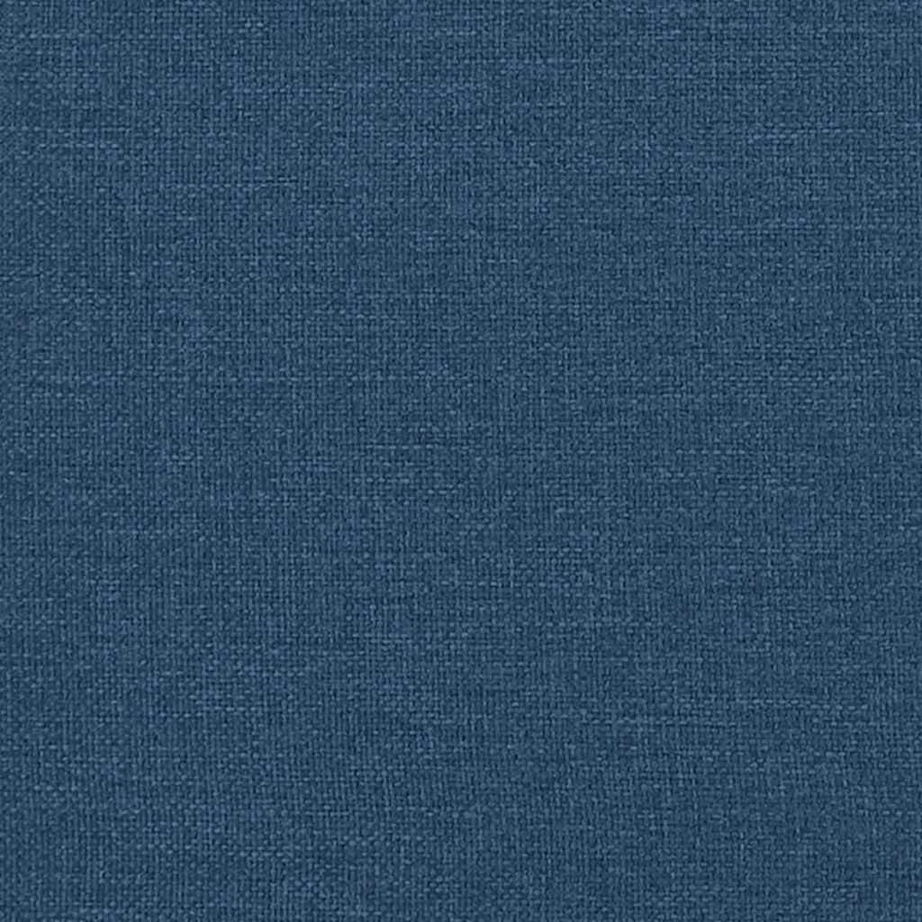 Coussins de canapé 2 pcs Bleu 50 x 30 cm Tissu