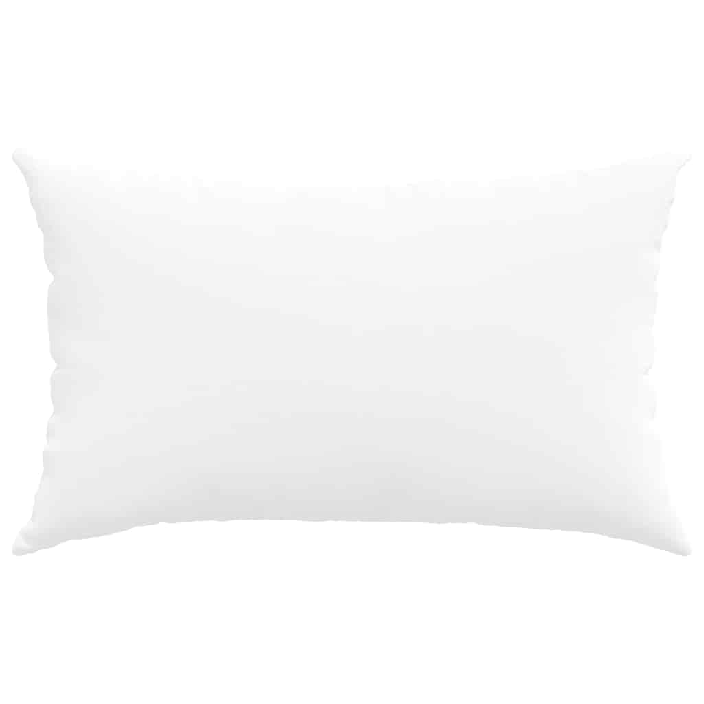 Sofa Cushions 2 pcs White 50 x 30 cm Fabric