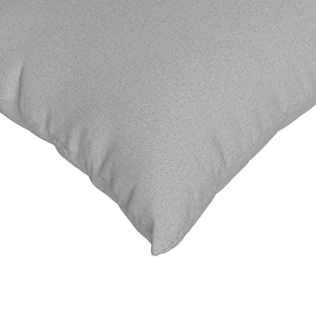 Coussins de canapé 2 pcs Gris nuage 50 x 30 cm Tissu